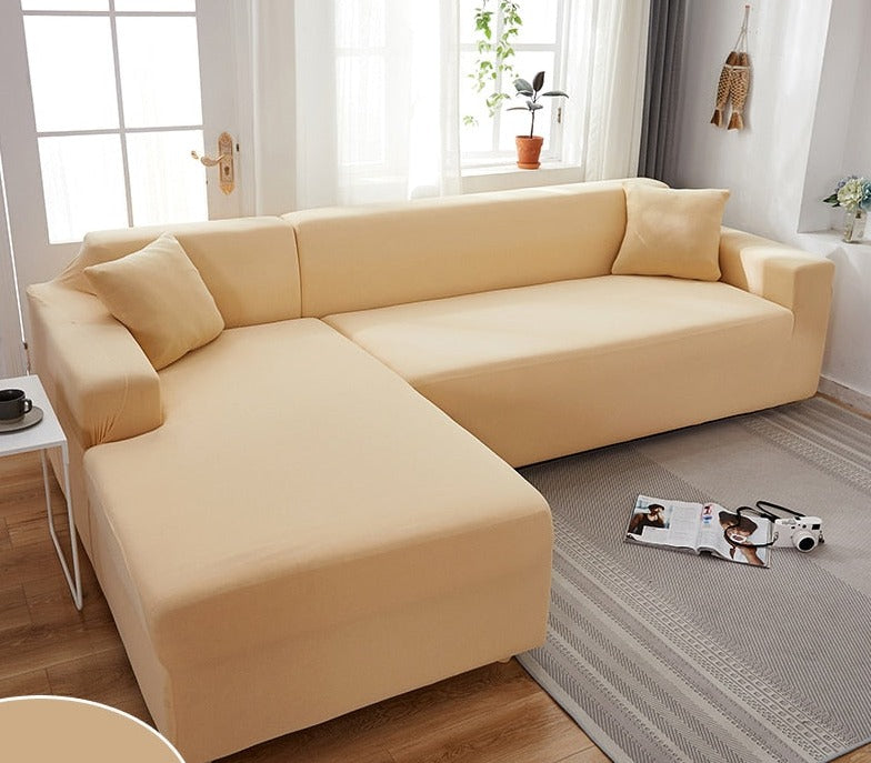 Stretch bankhoes waterafstotend - elastisch beschermhoes voor bank 1-zits tot 4-zits