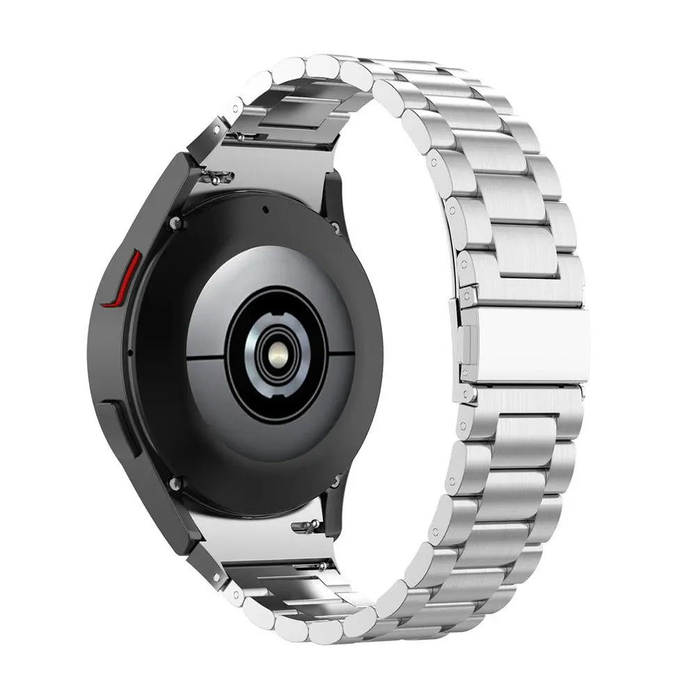Metalen Smartwatch Bandje 40mm 44mm 42mm 46mm 45mm Verstelbaar RVS Universeel Horloge Band Stijlvol Comfort