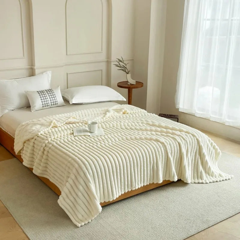 Flanellen Dekbedovertrek 240x220 cm | Zacht Fleece & Dubbelzijdig | Luxe Hotelcomfort