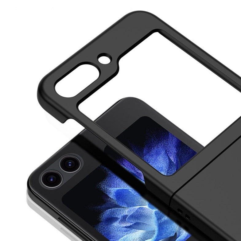 Schokbestendige Hardcase voor Vouwbare Smartphone Blauw Groen Roze Beige Bescherming Draadloos Laden