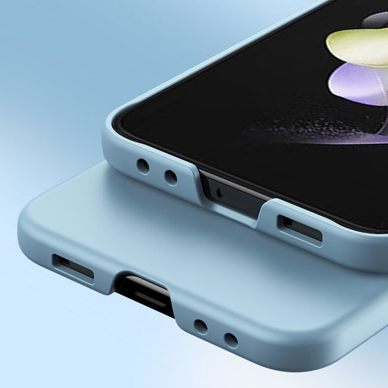 Schokbestendige Hardcase voor Vouwbare Smartphone Blauw Groen Roze Beige Bescherming Draadloos Laden