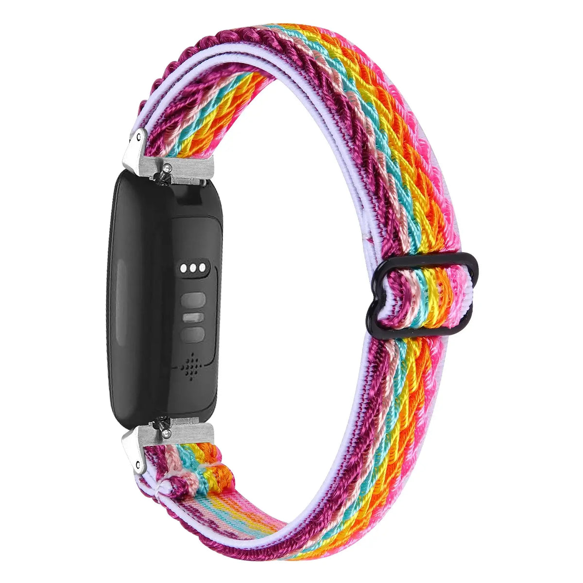 Elastische Nylon Smartwatch Bandje Verstelbaar Sportief Ademend Comfortabel Fitnesstracker Accessoire