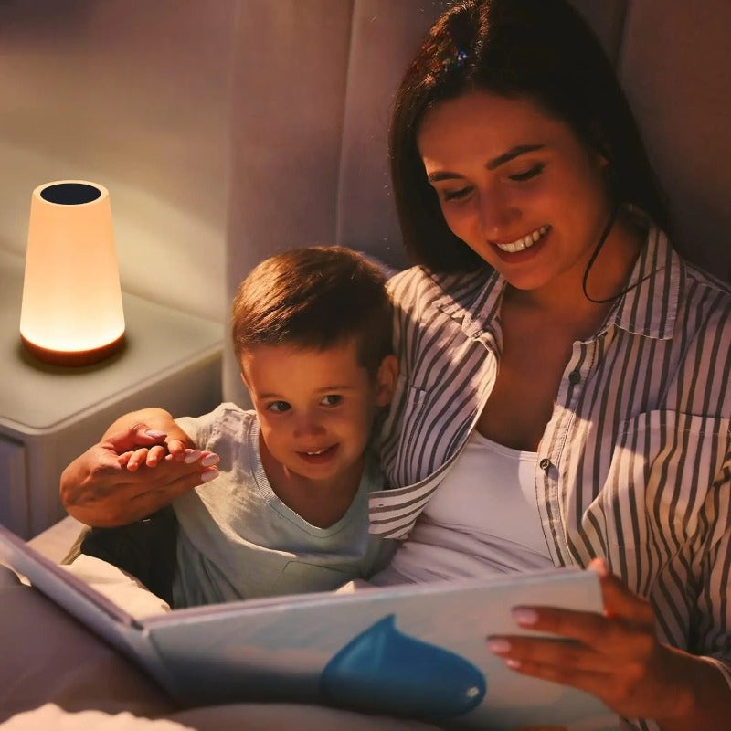 RGB Sfeerverlichting met Afstandsbediening - Dimbare Tafellamp 13 Kleuren Touch Control