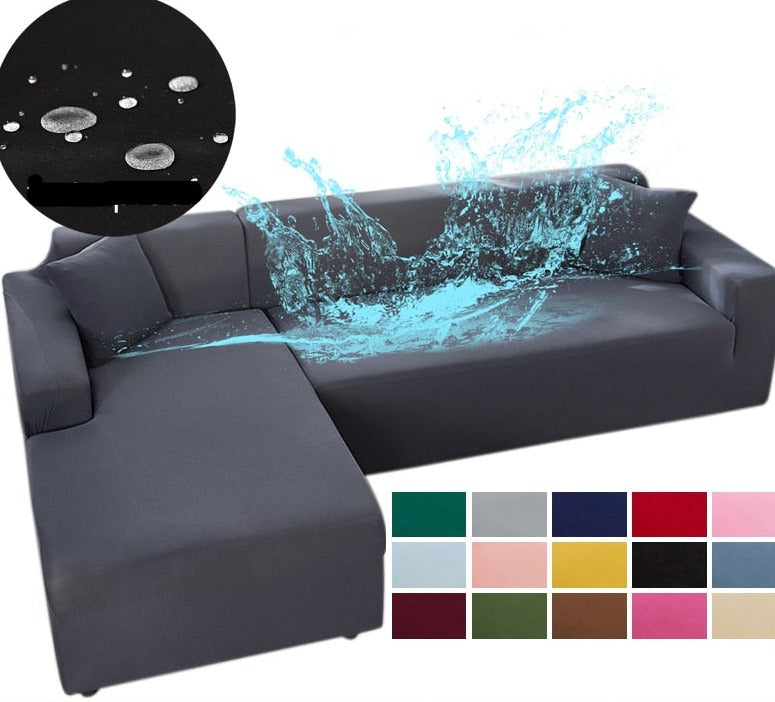 Stretch bankhoes waterafstotend - elastisch beschermhoes voor bank 1-zits tot 4-zits
