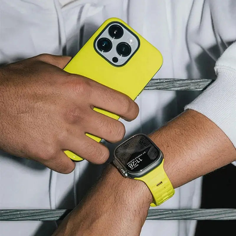 Siliconen Smartwatch Bandje Zachte Pasvorm Verstelbaar Waterdicht Sport Casual Dagelijks Gebruik Horloge