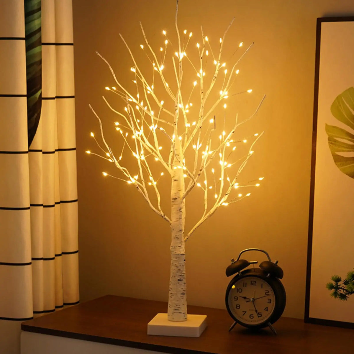 Decoratieve LED Berkenboom 60cm Warm Wit Licht voor Slaapkamer en Woonkamer
