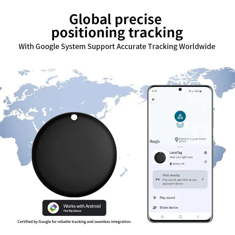 Slimme Locatietracker voor Honden en Katten met Reflecterend Halsband - Android - Compact & Waterdicht - 8-10 Maanden Batterijduur