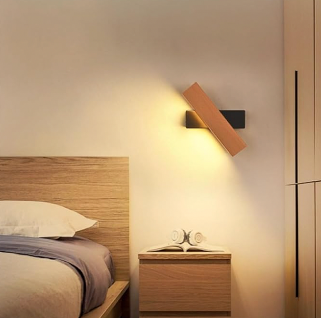Draaibare Aluminium Wandlamp LED 21-31cm Zwart Wit Minimalistisch Design voor Woonkamer Slaapkamer Hal