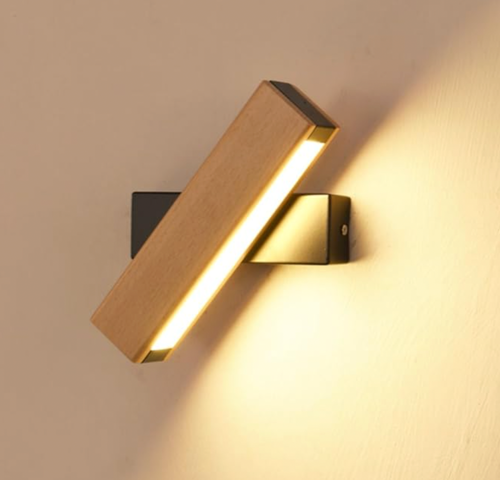 Draaibare Aluminium Wandlamp LED 21-31cm Zwart Wit Minimalistisch Design voor Woonkamer Slaapkamer Hal