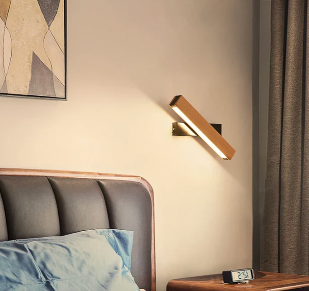 Draaibare Aluminium Wandlamp LED 21-31cm Zwart Wit Minimalistisch Design voor Woonkamer Slaapkamer Hal