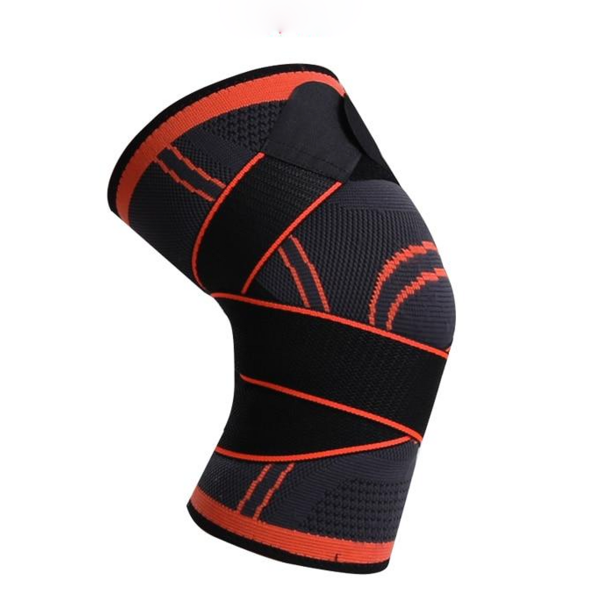 Compressie Kniebrace met Verstelbare Banden Sport Ondersteuning Gewrichtsbescherming Fitness Training