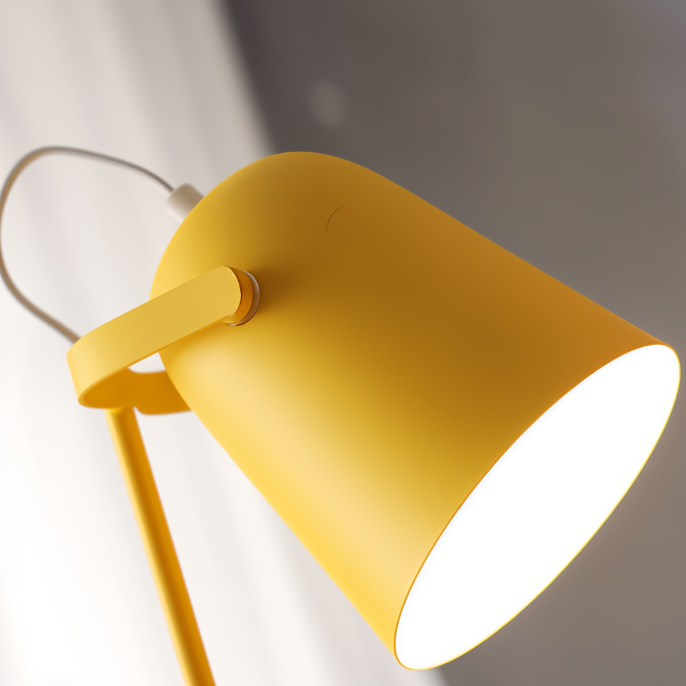 Draaibare Tafellamp met Verstelbare Lichtbundel - Design Verlichting in Zachte Macaron Tinten voor Bureau & Leeshoek