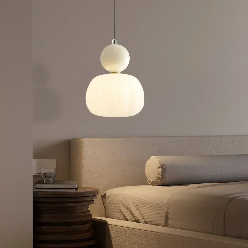 Glazen Hanglamp in Art Deco Stijl - Warm Licht met Luxe Uitstraling