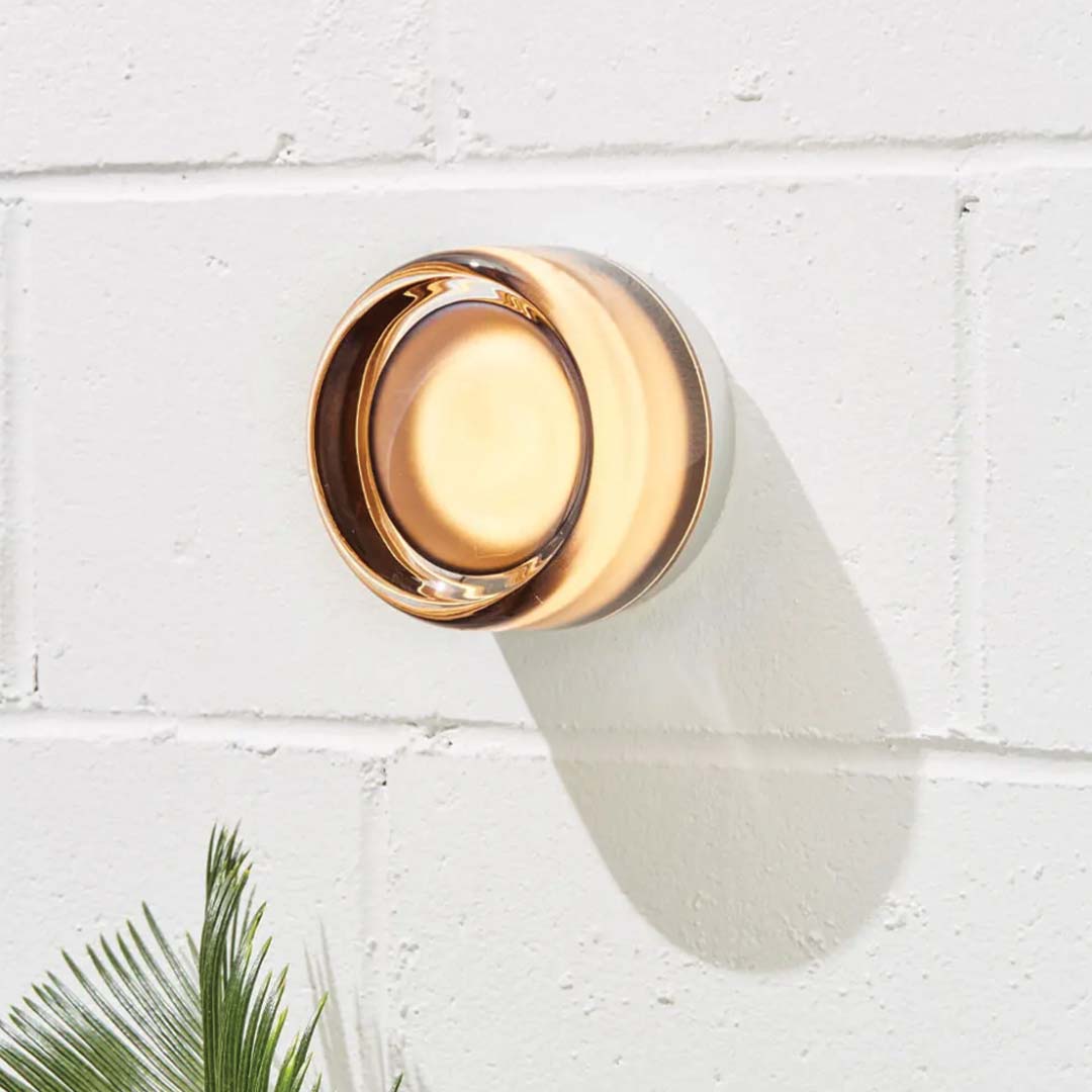 Wandlamp Glas Rond Modern Metaal 15x20cm LED Woonkamer Slaapkamer Hal