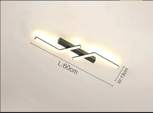 Lineaire LED Plafondlamp - Modern Minimalistisch Design