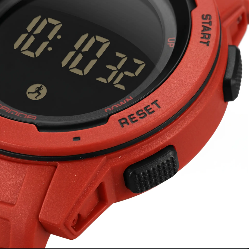 Digitaal Sporthorloge met Stappenteller - Waterbestendig Outdoorhorloge 5 Bar Waterdicht