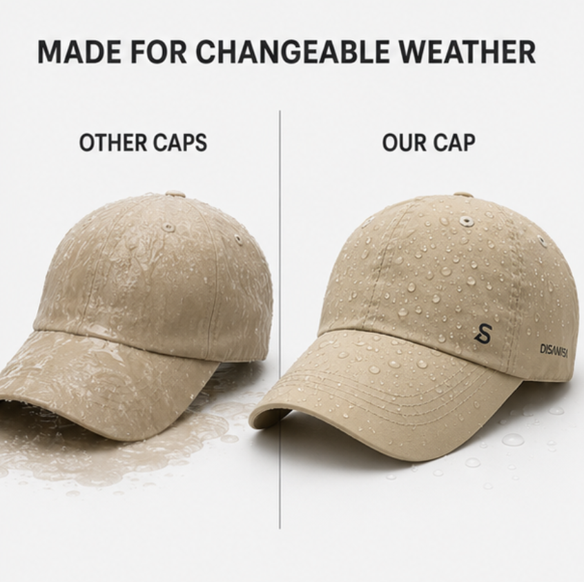 Waterafstotende Hardlooppet Verstelbaar Ultralight Sportcap Running Outdoor Jogging Regenbescherming
