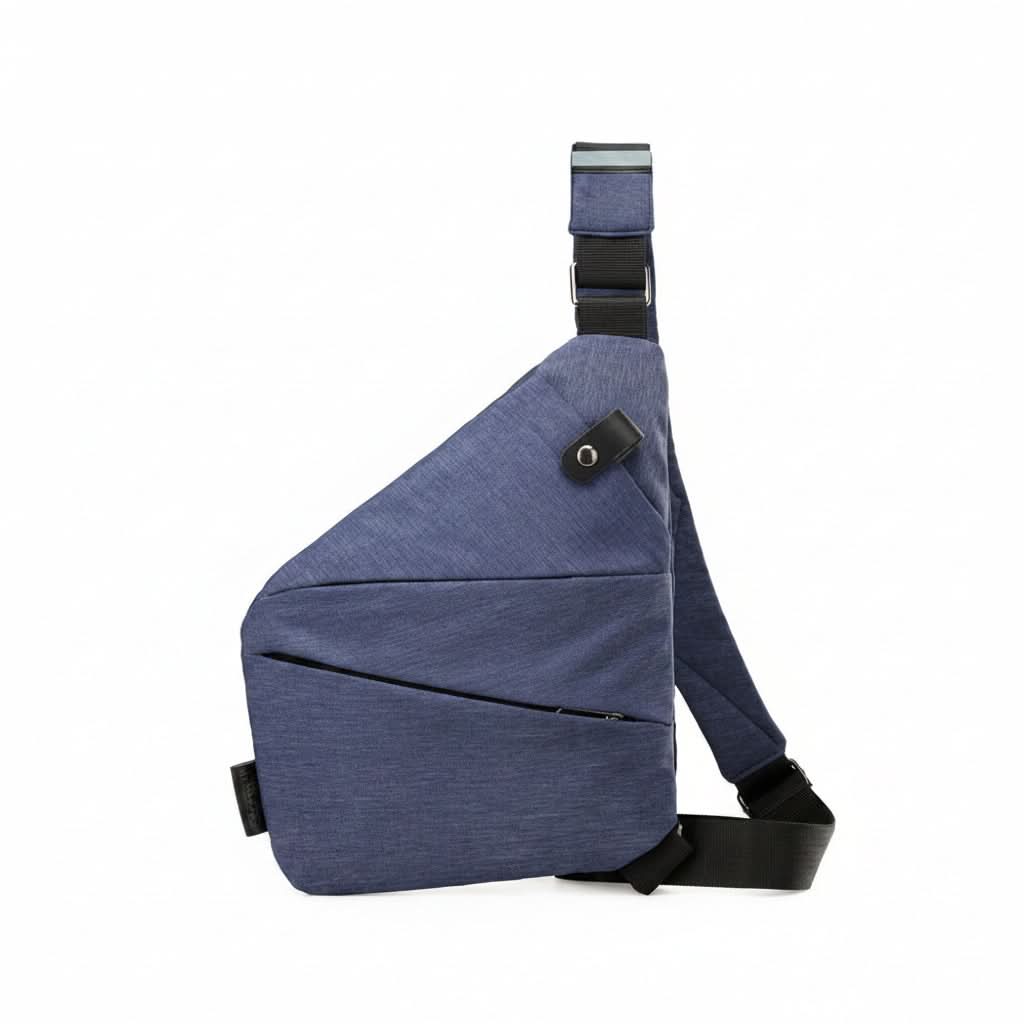 Crossbody Schoudertas met RFID-Bescherming Waterafstotend Anti-Diefstal Design voor Dagelijks Reizen Werk