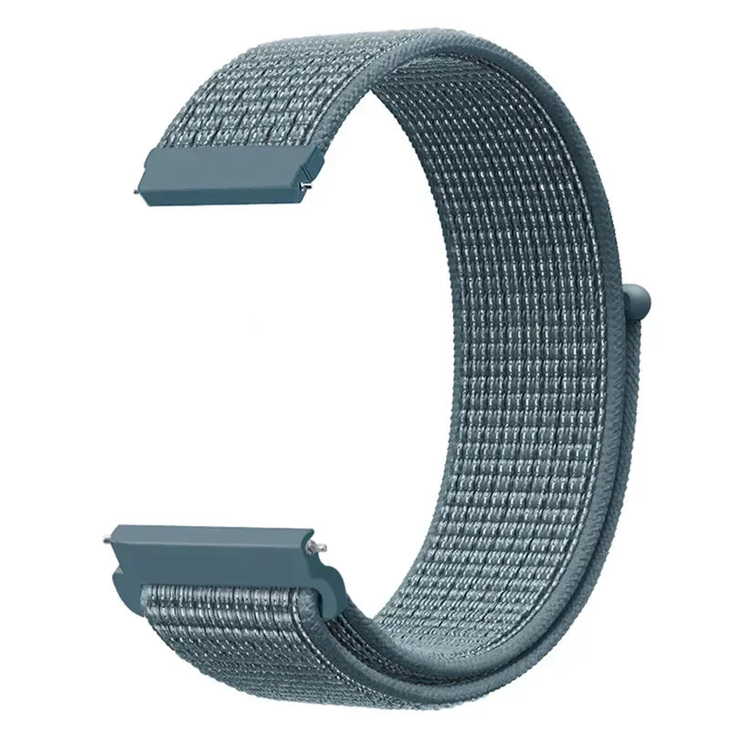 Verstelbare Nylon Sportband voor Smartwatch 20mm 22mm Ademend Polsband Sporthorloge Lichtgewicht Fitness