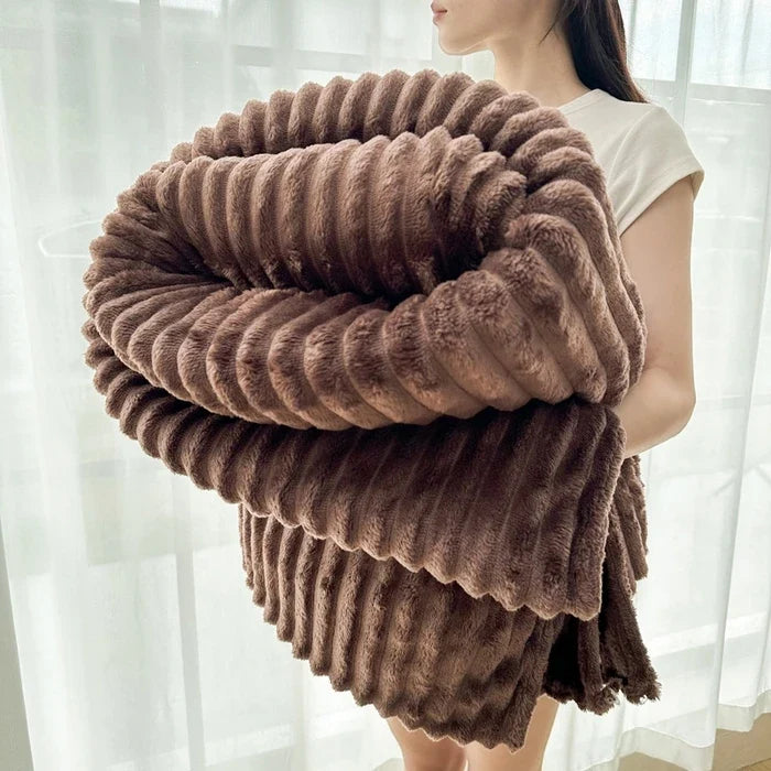 Flanellen Dekbedovertrek 240x220 cm | Zacht Fleece & Dubbelzijdig | Luxe Hotelcomfort