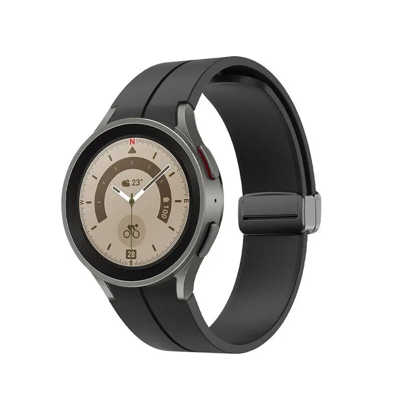 Siliconen Smartwatch Bandje 40mm 42mm 44mm 45mm 46mm Verstelbaar Waterbestendig Sporthorloge Horlogeband