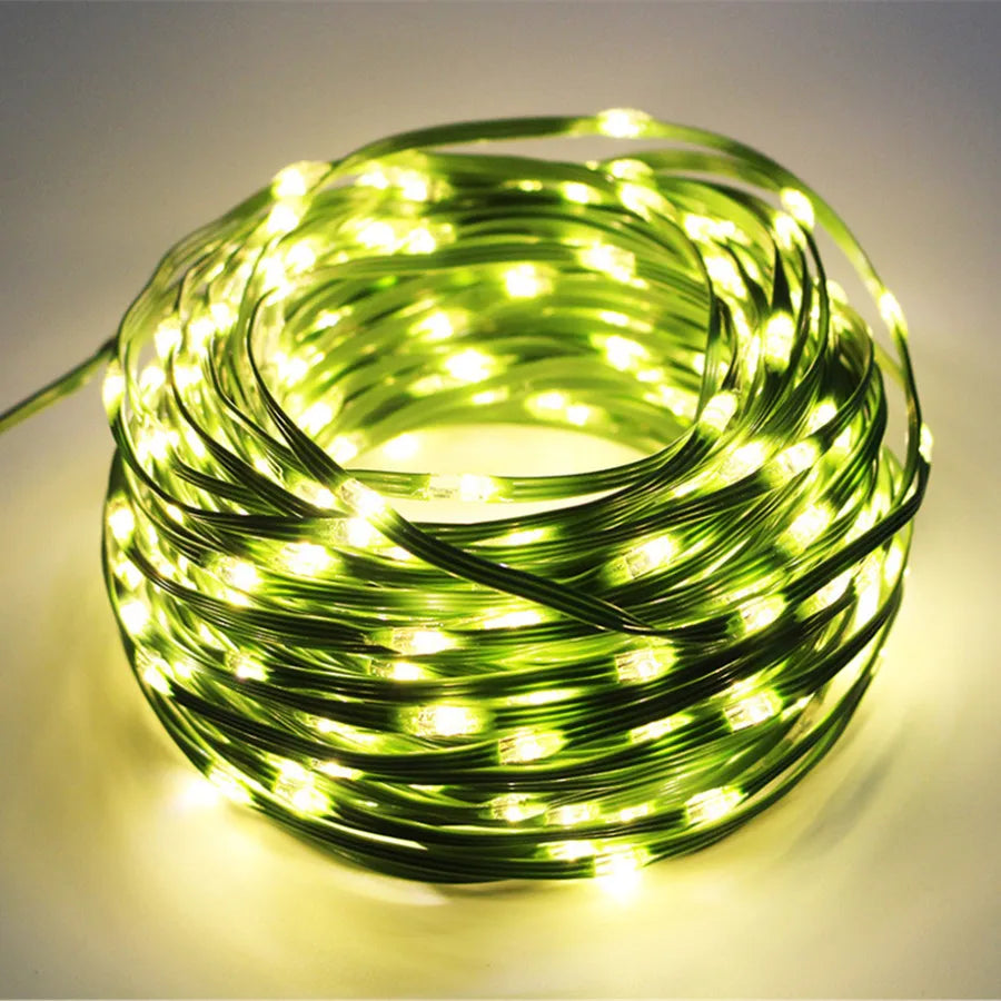 LED Lichtsnoer Buiten Slinger IP65 Tuinverlichting Balkon Terras Flexibel Lichtkabel Decoratief Feestverlichting