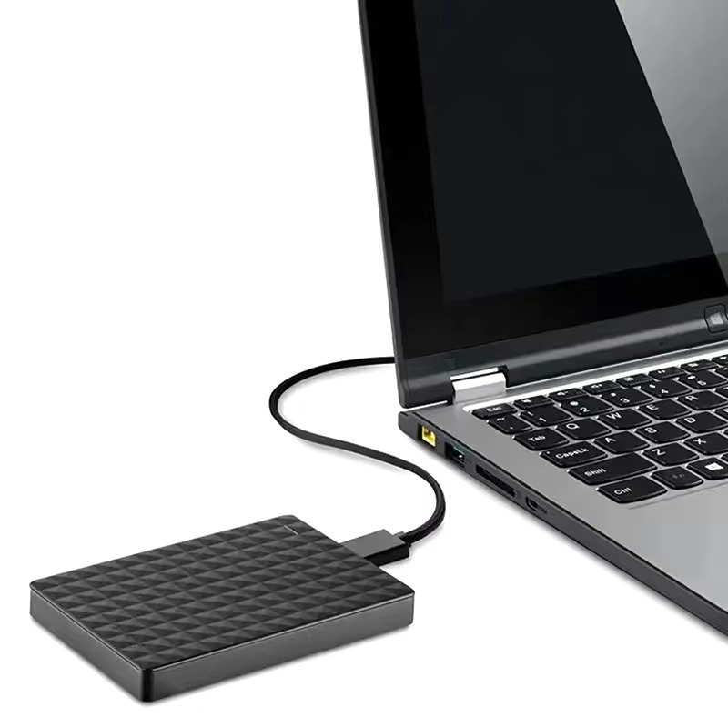 Externe Harde Schijf 8TB USB 3.0 Zwart Compacte Draagbare Gegevensopslag voor Computer Laptop en Pc Backup