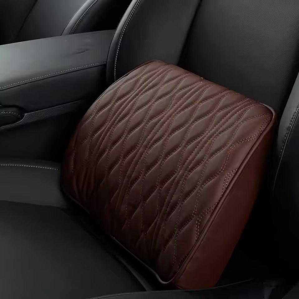 Ergonomische Autokussen Set voor Nek en Rug - Memory Foam Ondersteuning voor Lange Ritten en Dagelijks Gebruik