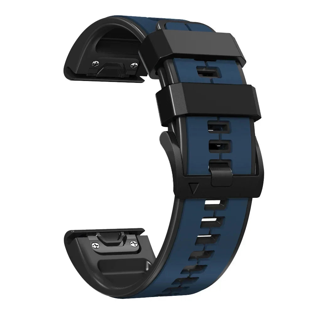 Siliconen Horlogeband met Snelsluiting 22mm 26mm Smartwatch Polsband Sportarmband Comfortabel Waterbestendig