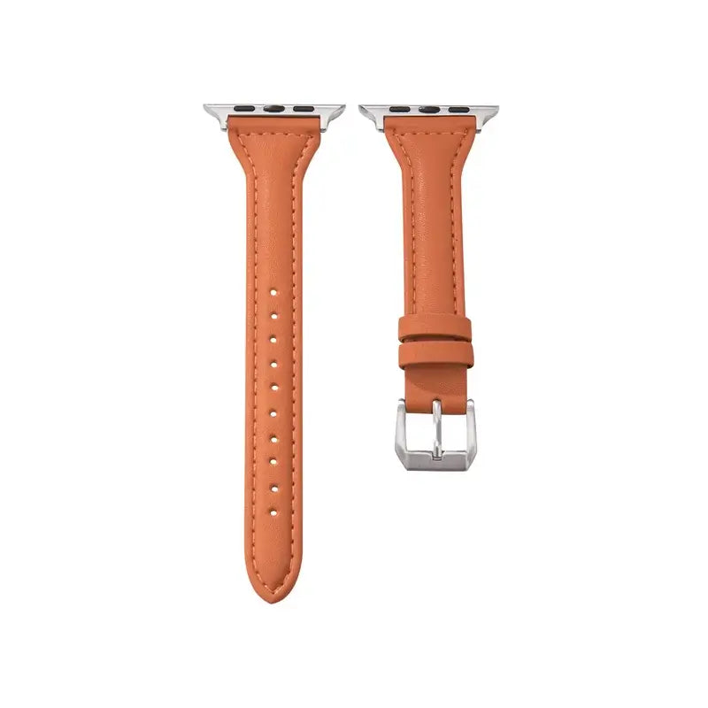 Leren Horlogebandje Smartwatch Universeel Verstelbaar 38-49mm Premium Lederen Polsband Sportief Design