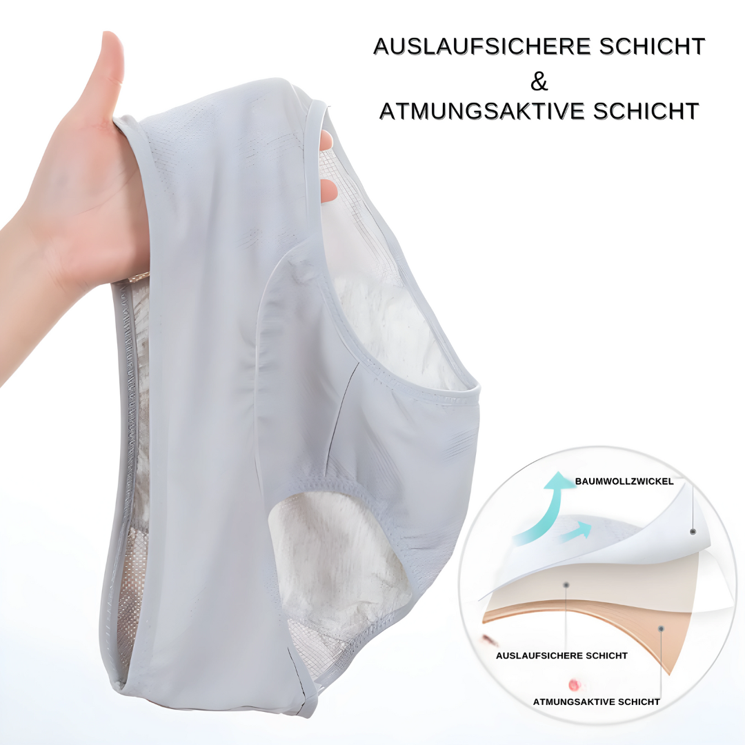 Lekvrije Menstruatie-ondergoed met Maximale Absorptie en Onzichtbare Bescherming voor Dagelijks Comfort