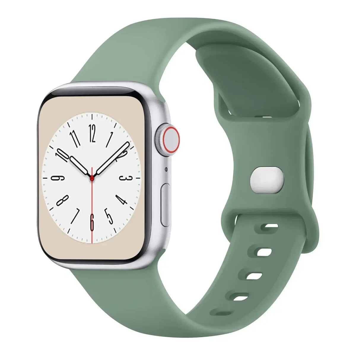 Siliconen Smartwatch Bandje - Ademend Flexibel Horlogeband Verstelbaar Comfortabel - Voor Alle Pols Maten