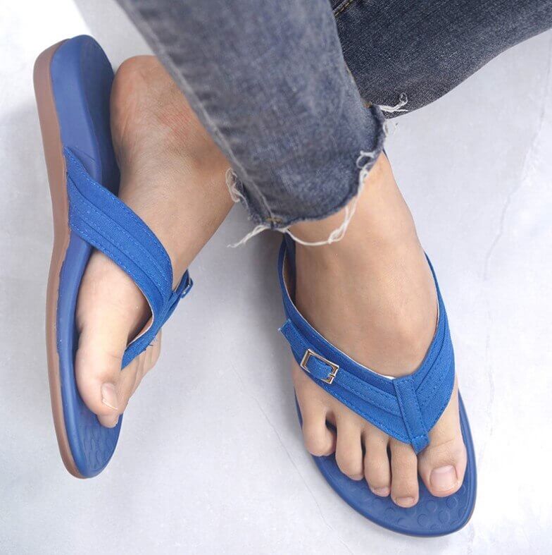 Orthopedische Sandalen Dames Zomer - Comfortabel Voetbed voor Voetklachten