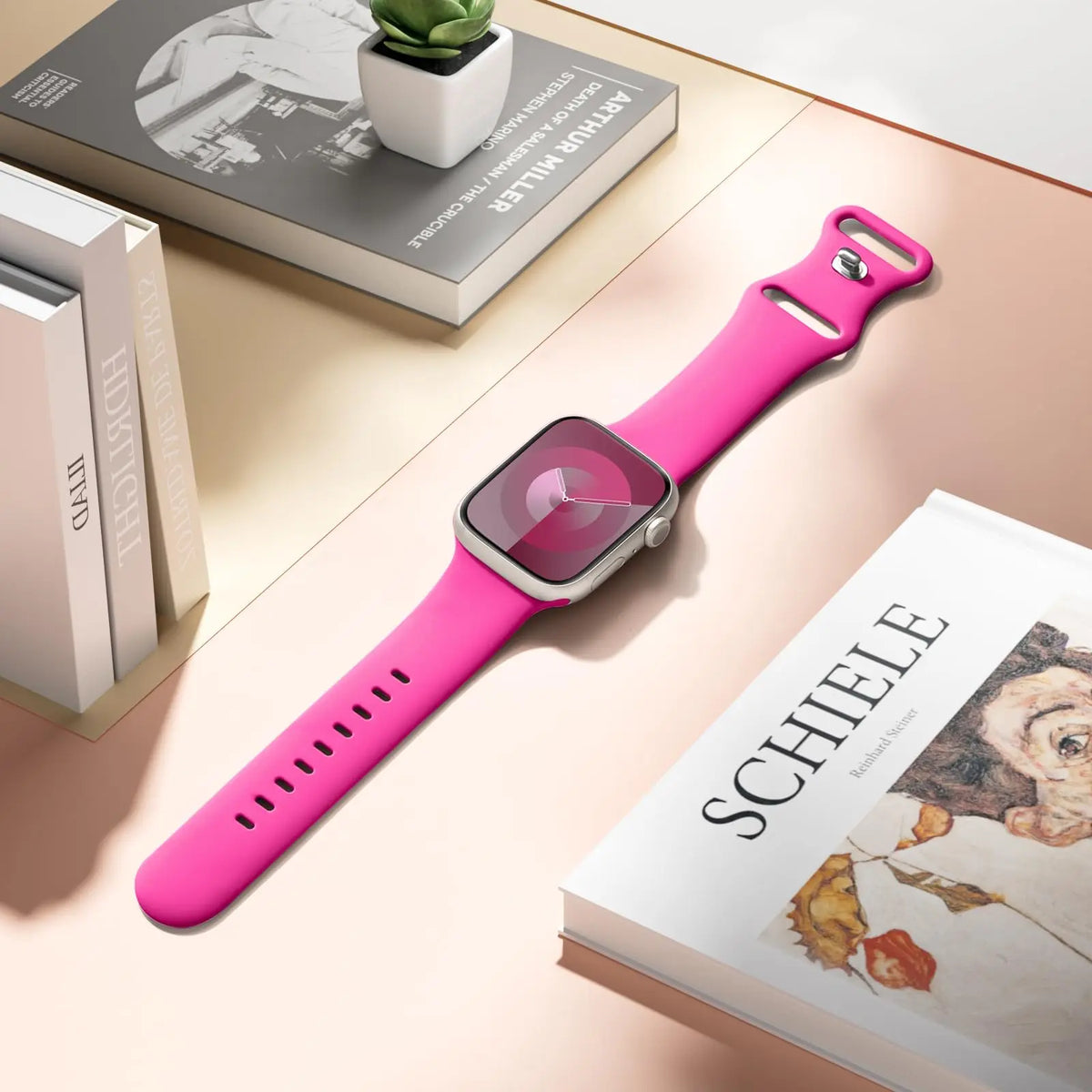 Siliconen Horlogebandje Waterbestendig Flexibel Sportband 38-49mm Smartwatch Polsband Vervangbaar Verstelbaar