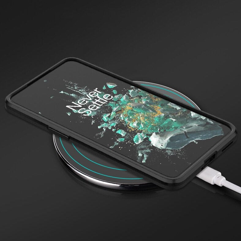 Schokbestendige Telefoonhoes met Standaard voor OnePlus 15 13 12 11 10 Nord Zwart Blauw Groen Rood Bescherming
