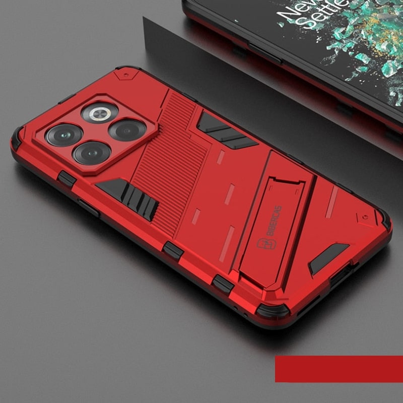 Schokbestendige Telefoonhoes met Standaard voor OnePlus 15 13 12 11 10 Nord Zwart Blauw Groen Rood Bescherming