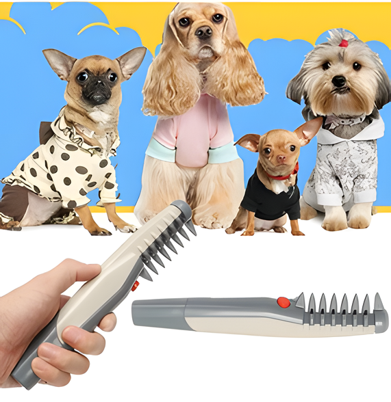 Huisdieren Ontklittool - Zachte Vachtverzorging Kat & Hond - Professionele Borstel tegen Klitten en Matten