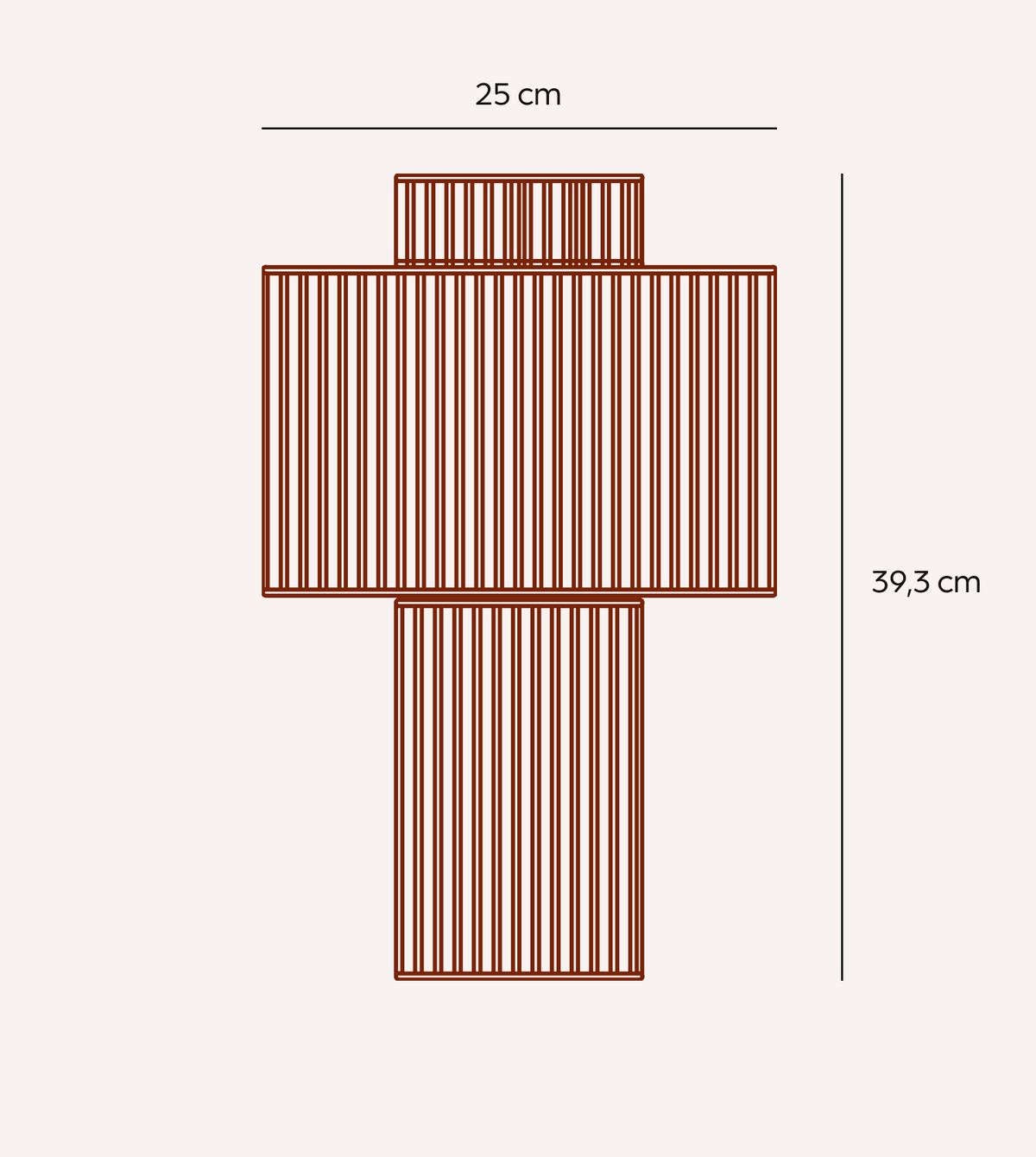 Hanglamp Gevlochten Katoen Natuurlijk Design 25cm Boho Sfeerverlichting