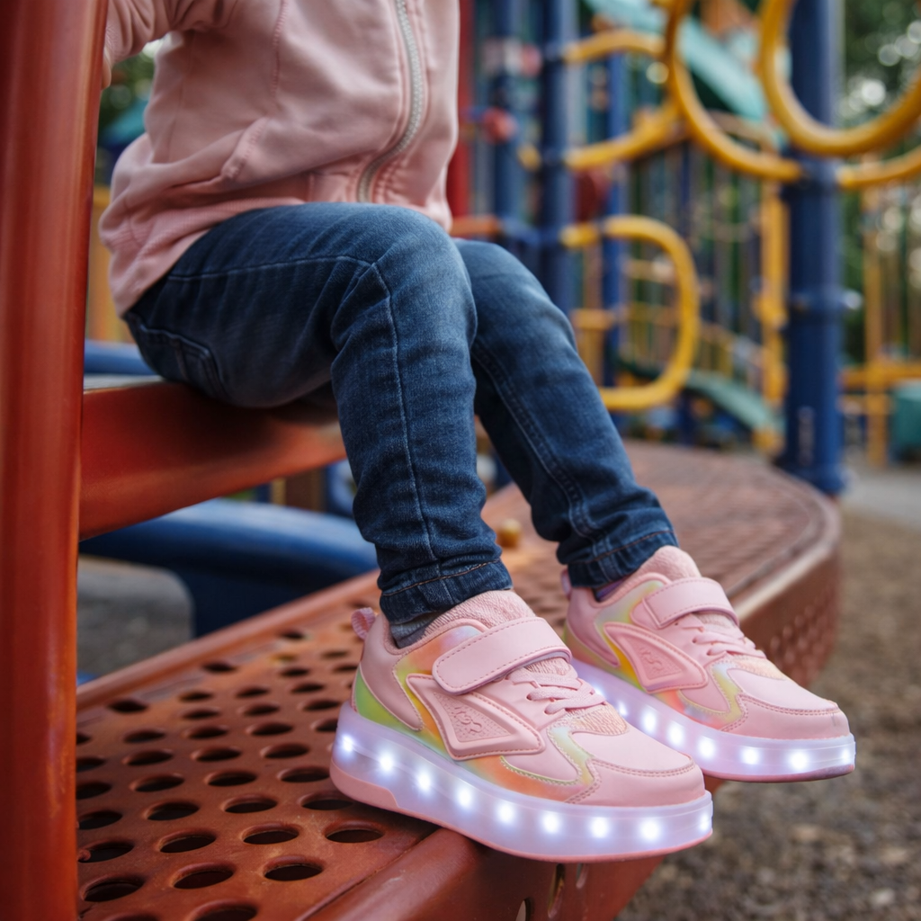 LED Wieltjesschoenen voor Kinderen - Met Verlichting