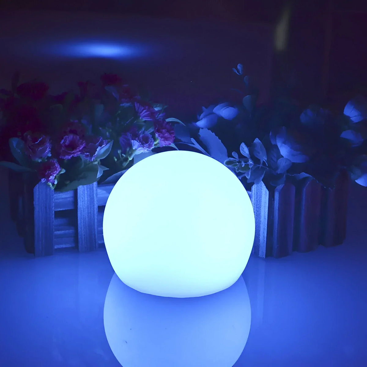 Weerbestendige Tuinbol LED-Lamp - Draadloos Oplaadbaar Sfeerverlichting voor Tuin Terras - Waterdicht Buitenlamp met Kleurwisselaar
