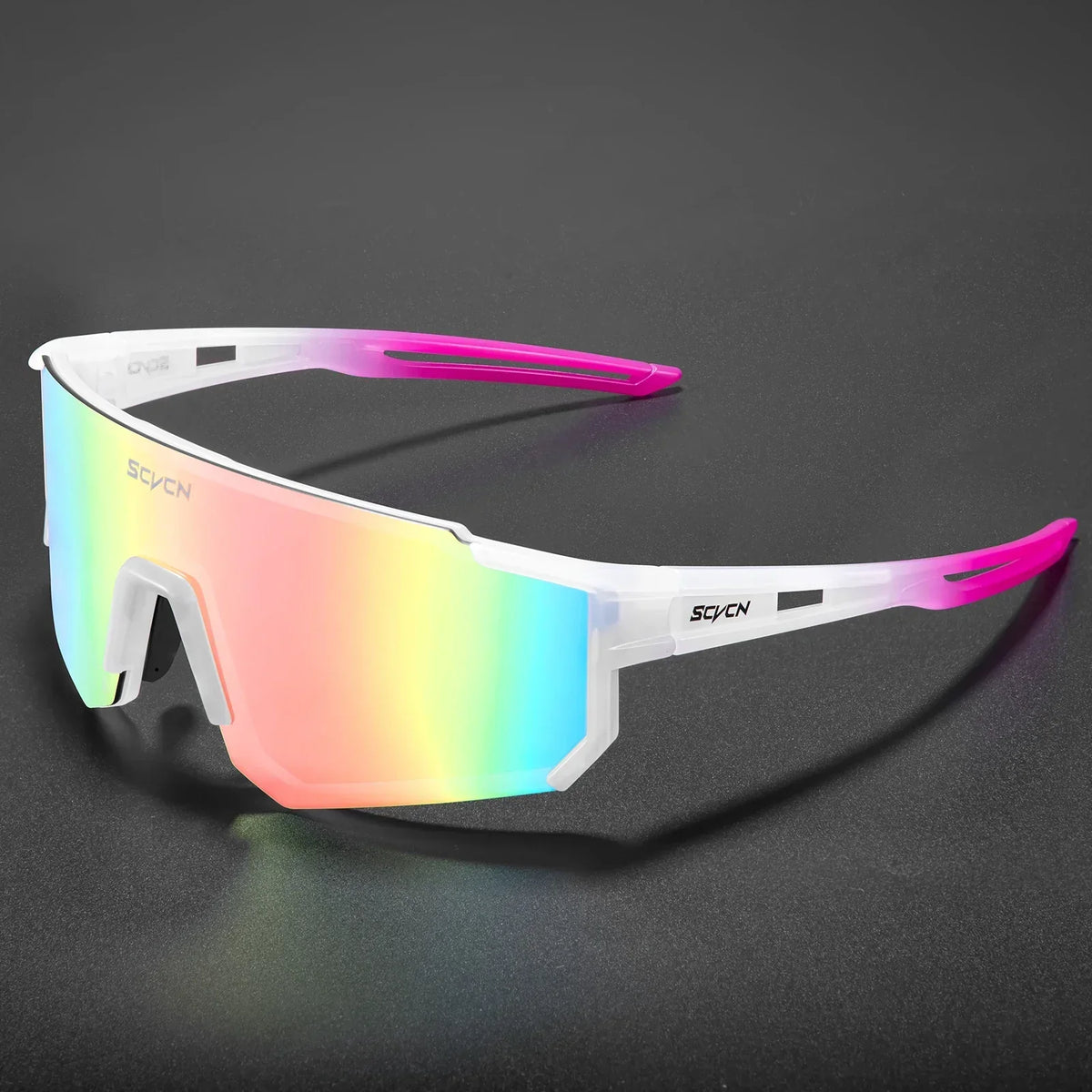 Sportbril UV400 Bescherming Lichtgewicht Montuur Comfortabele Pasvorm Fietsen Wielrennen Outdoor Wandelen Hardlopen Zonnebril Unisex