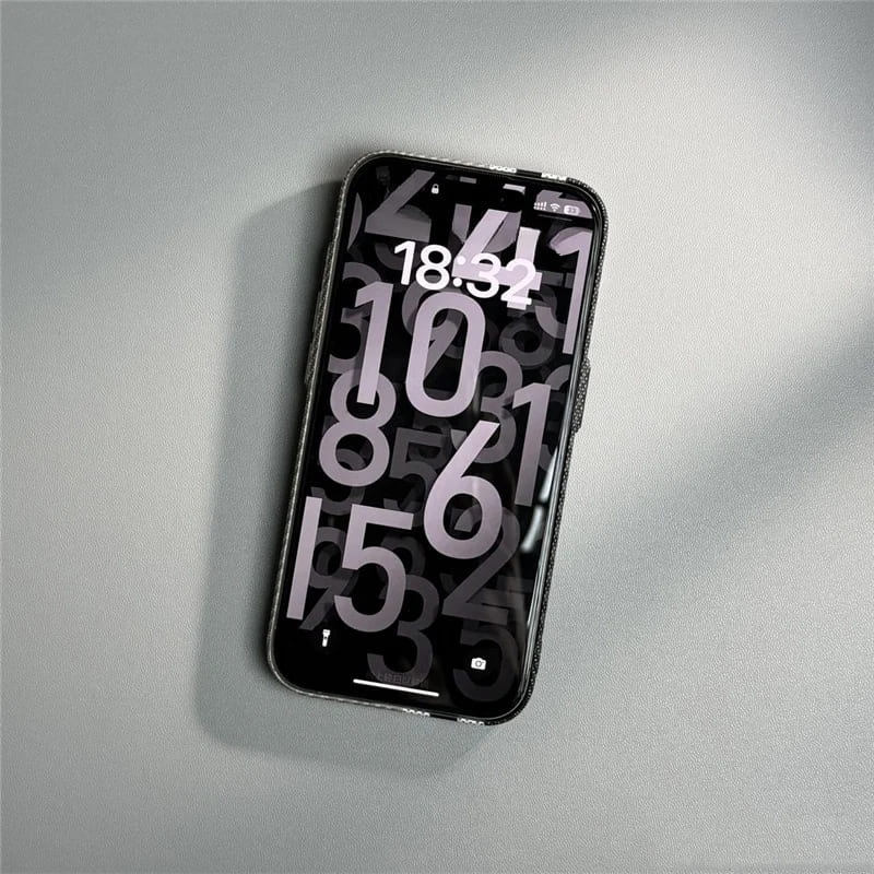 Telefoonhoesje met Carbon Fiber Textuur voor iPhone 12 tot 17 Schokbestendig Mat Design Beschermhoes
