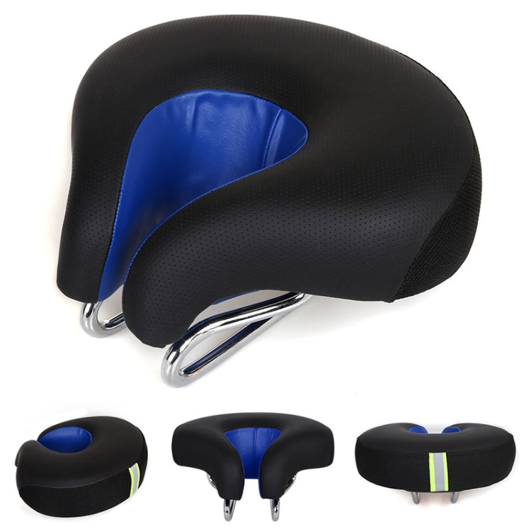 Zadel Hometrainer Neusloos Extra Dikke Vulling Universele Bevestiging 20x18 cm Kunstleer