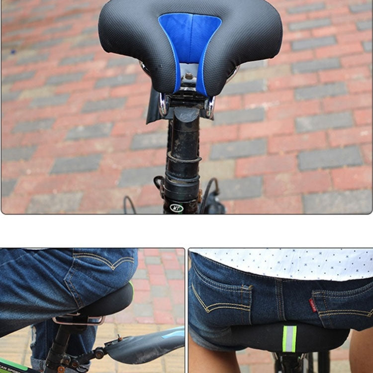 Zadel Hometrainer Neusloos Extra Dikke Vulling Universele Bevestiging 20x18 cm Kunstleer