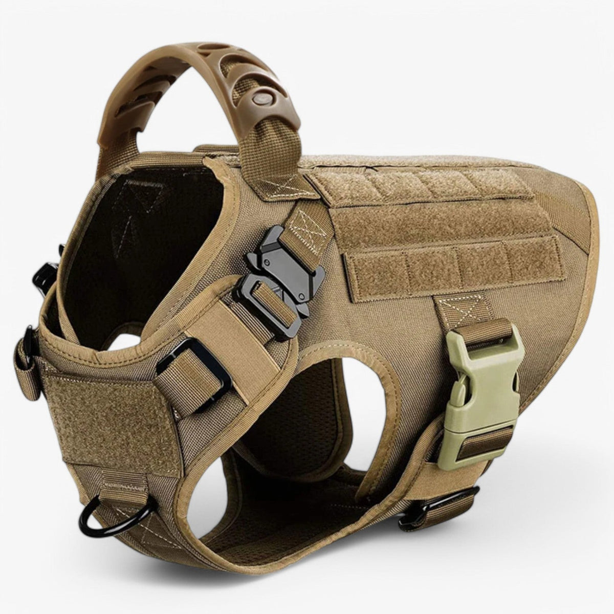 Verstelbare Hondentuig met Snelsluiting en Handgreep - Tactical Trainingsvest voor Maximale Controle