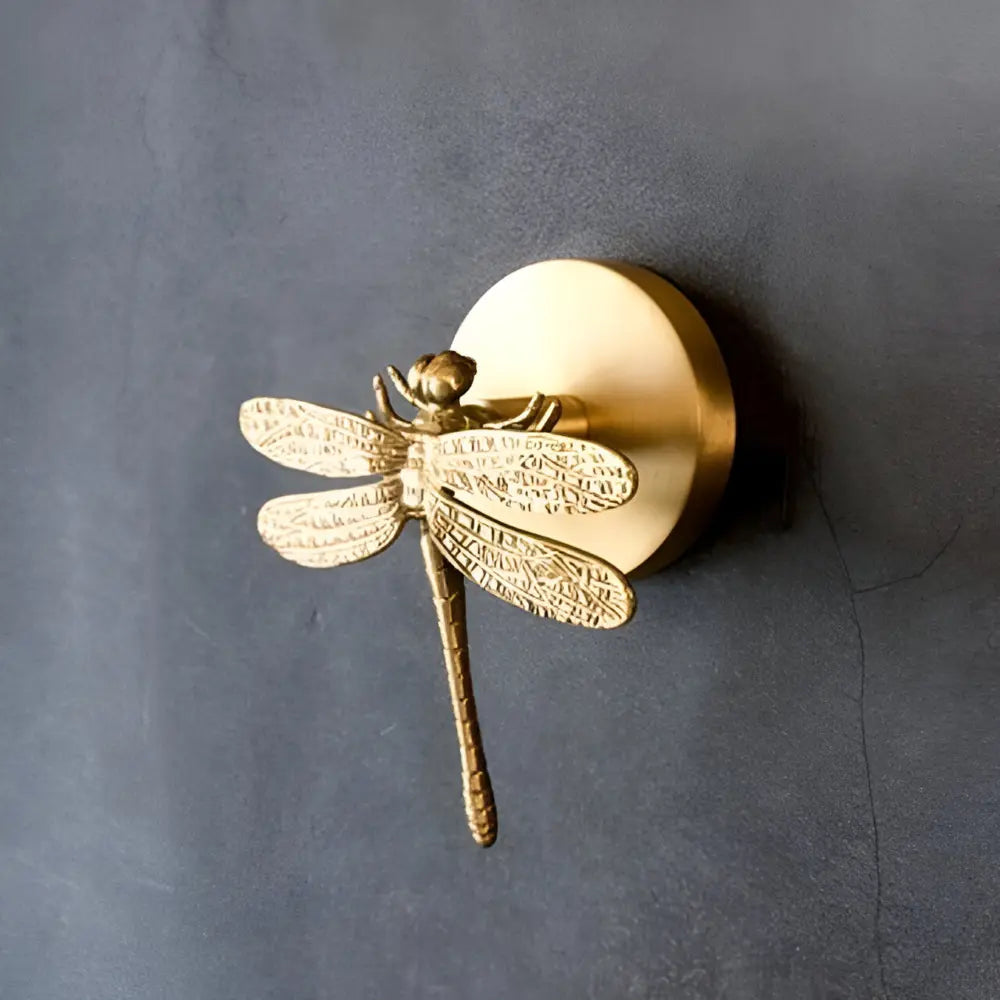 Wandhaak Massief Messing met Gouden Afwerking - Decoratief Dierenmotief voor Entree Slaapkamer Badkamer