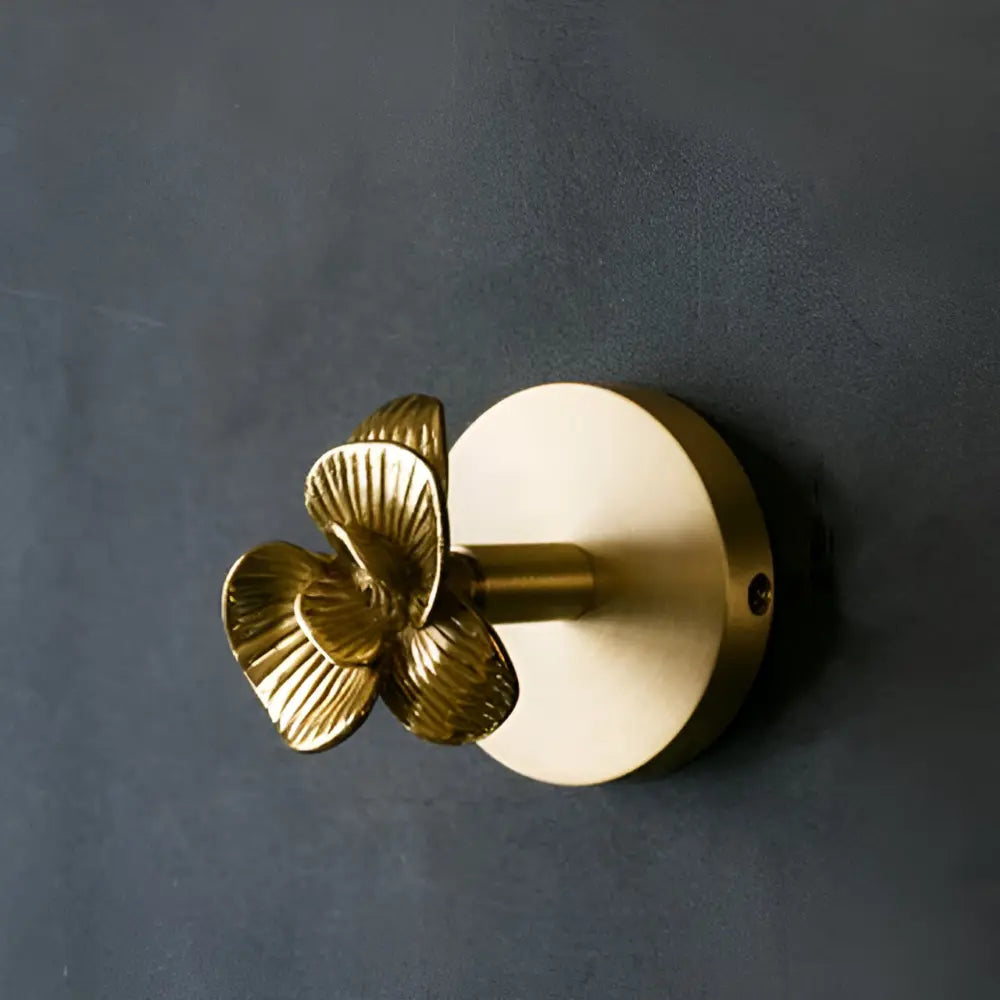 Wandhaak Massief Messing met Gouden Afwerking - Decoratief Dierenmotief voor Entree Slaapkamer Badkamer