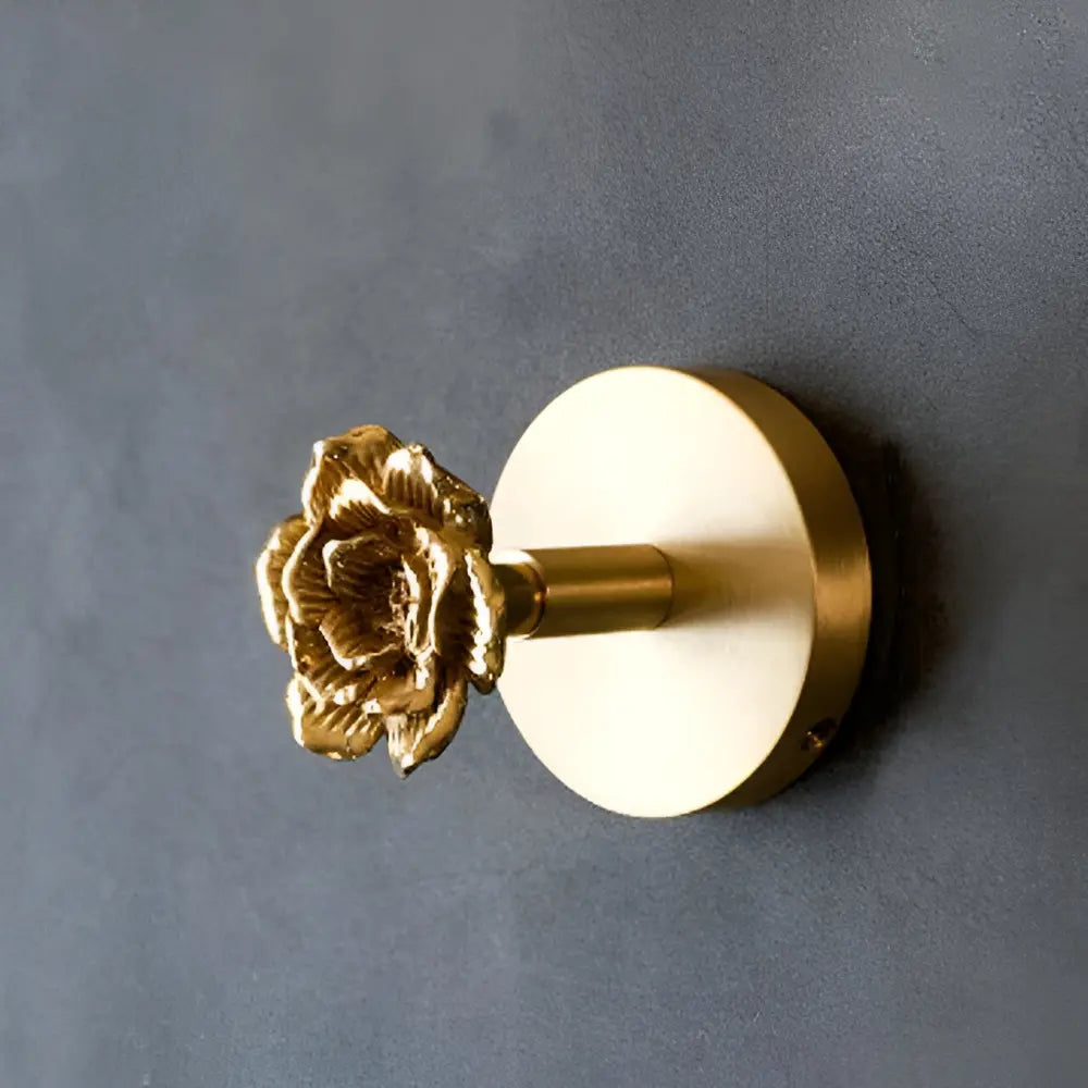 Wandhaak Massief Messing met Gouden Afwerking - Decoratief Dierenmotief voor Entree Slaapkamer Badkamer