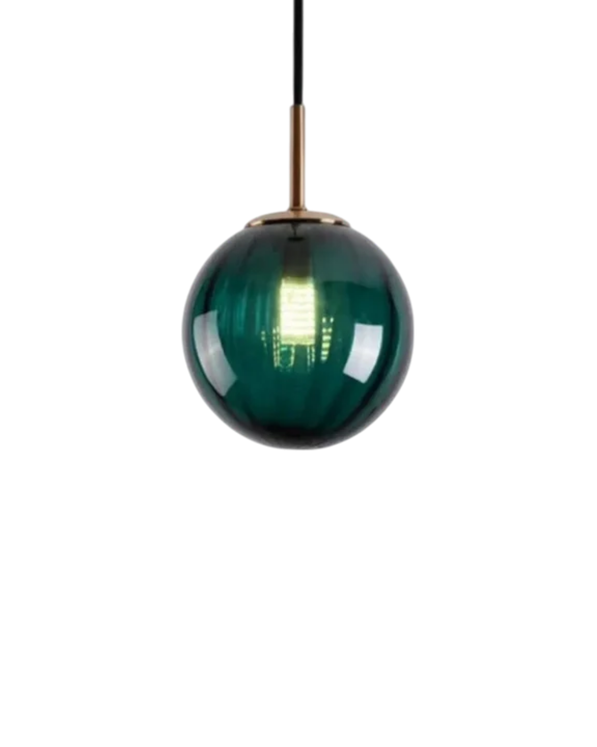 Handgeblazen glazen hanglamp bol met verstelbare kabel grijs blauw bruin rood groen amber 15x22cm 20x25cm sfeerlicht eetkamer woonkamer slaapkamer moderne design verlichting