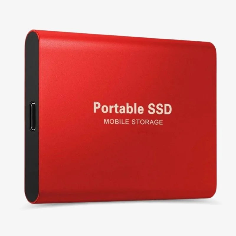 Externe SSD 128GB USB 3.2 Type-C Zwart Compact Draagbaar Opslag